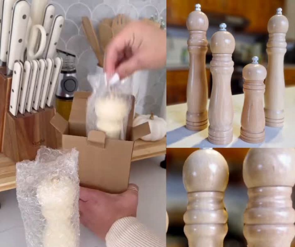 👩‍🍳Molinillos de Sal y Pimienta Elegantes👩‍🍳