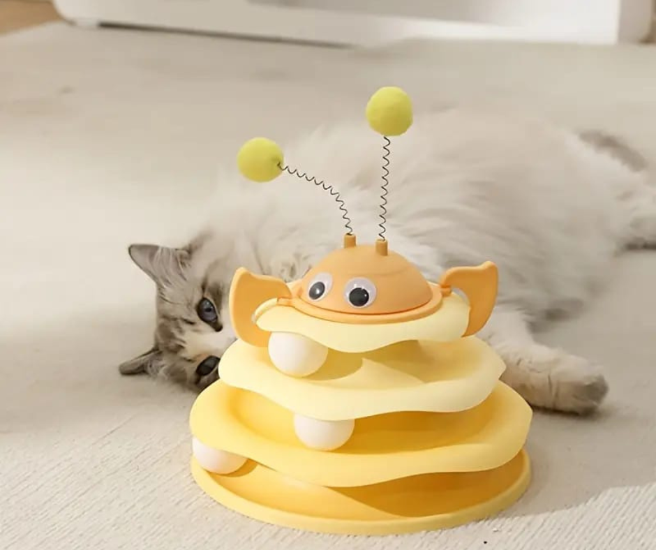 😻Juguete Giratorio para Gatos😻