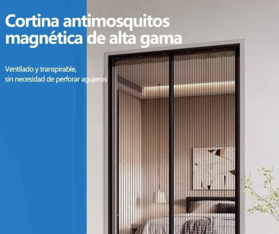 🦟 Cortina magnética Anti Insectos 🦟