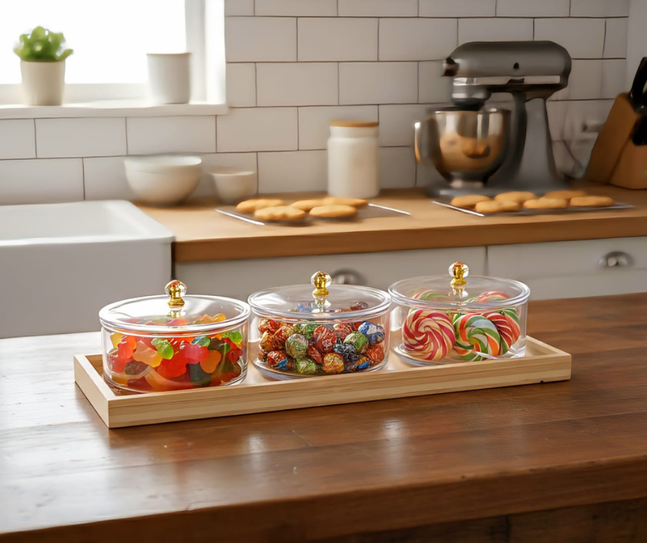 👨‍🍳 Set de 3 Tazones Para Aperitivos 🧁