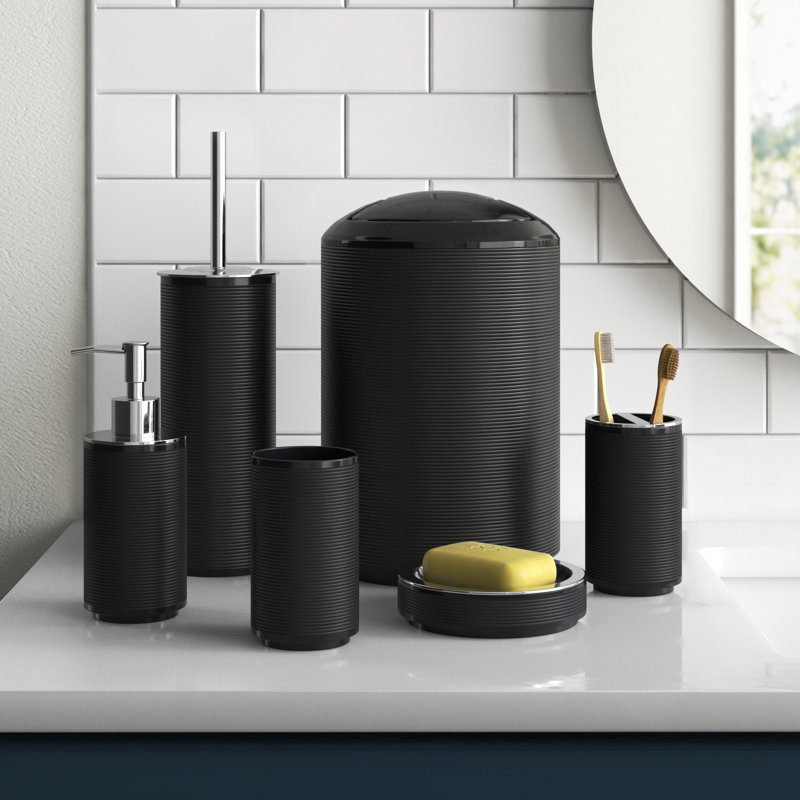 🏠Set para Baño con Diseño Acanalado🏠