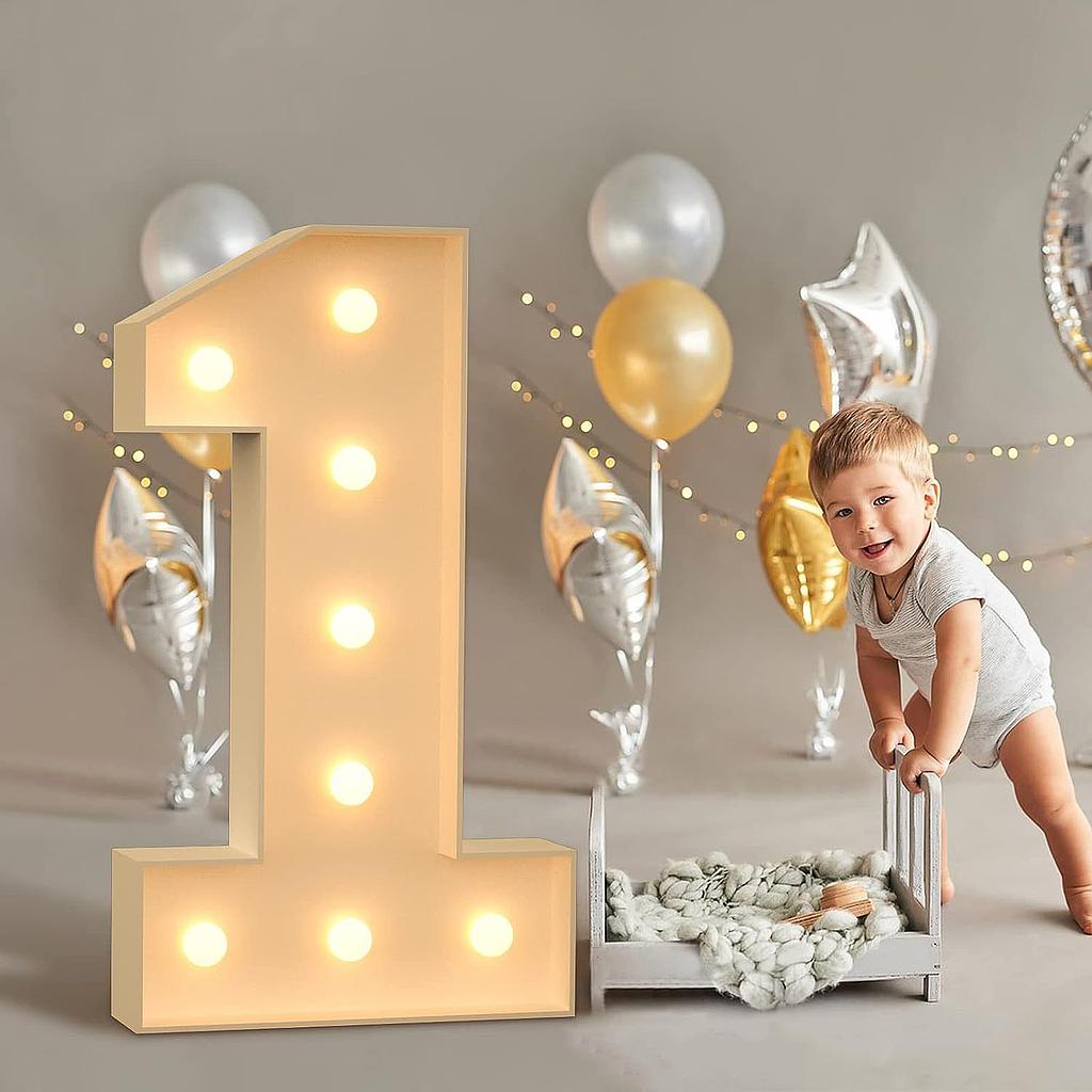 ✨ Números Luminosos Decorativos ✨