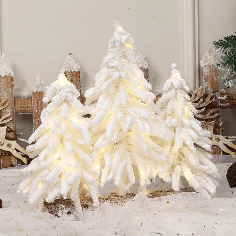 🎄Lampara De Arbolitos Nevados🎄
