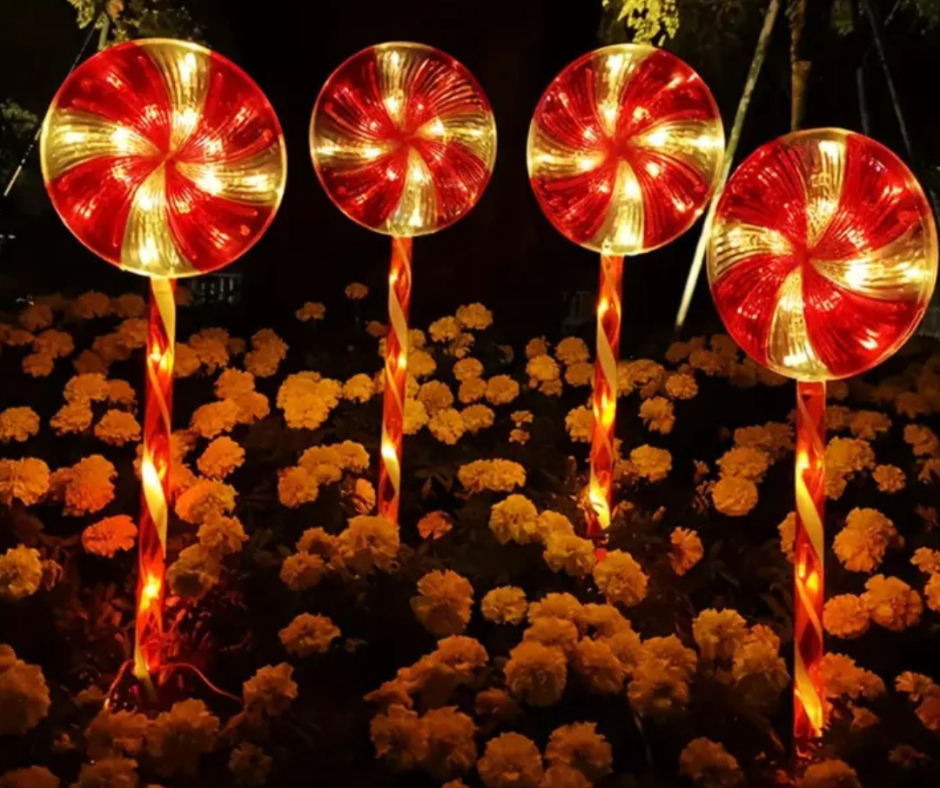 🍭Set de Luces Solares de Lollipop🍭