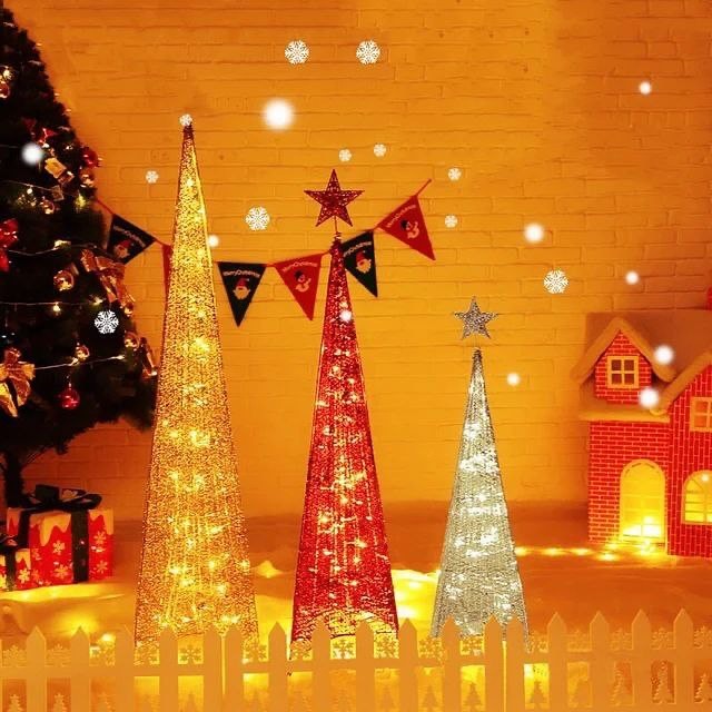 🎄Árbol Navideño Iluminado Piramidal🎄