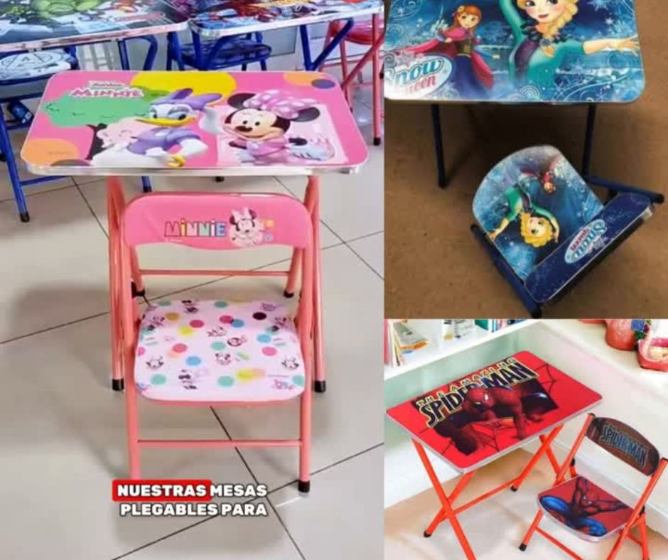 🪑Mesita Kawai para niños 👧