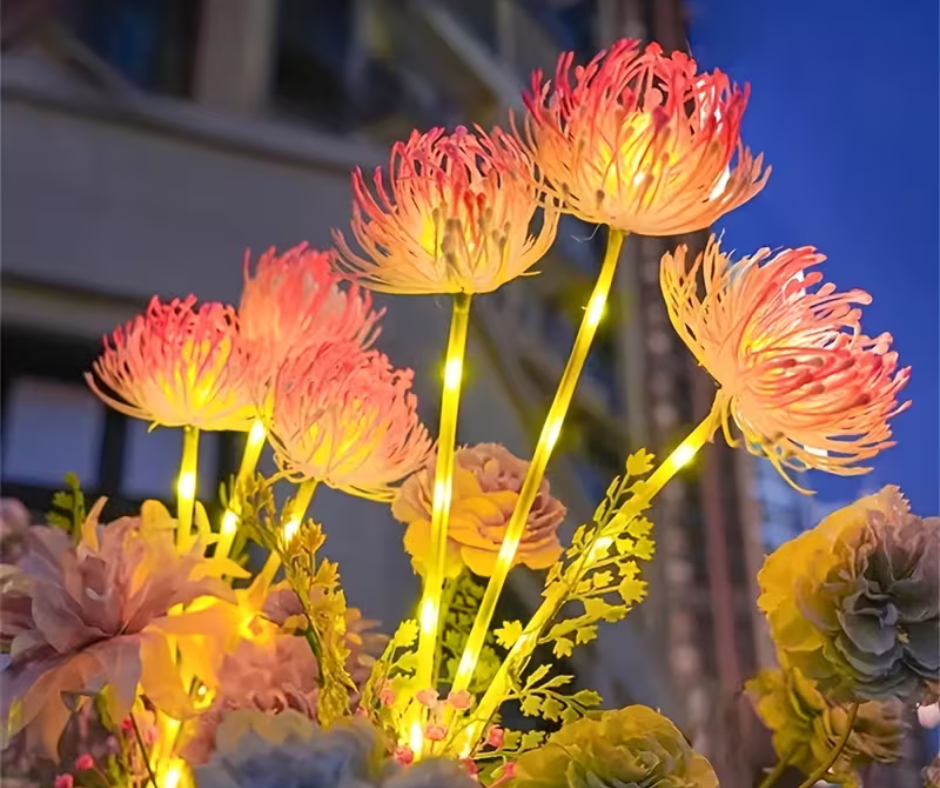 Flores De Fantasía Solares