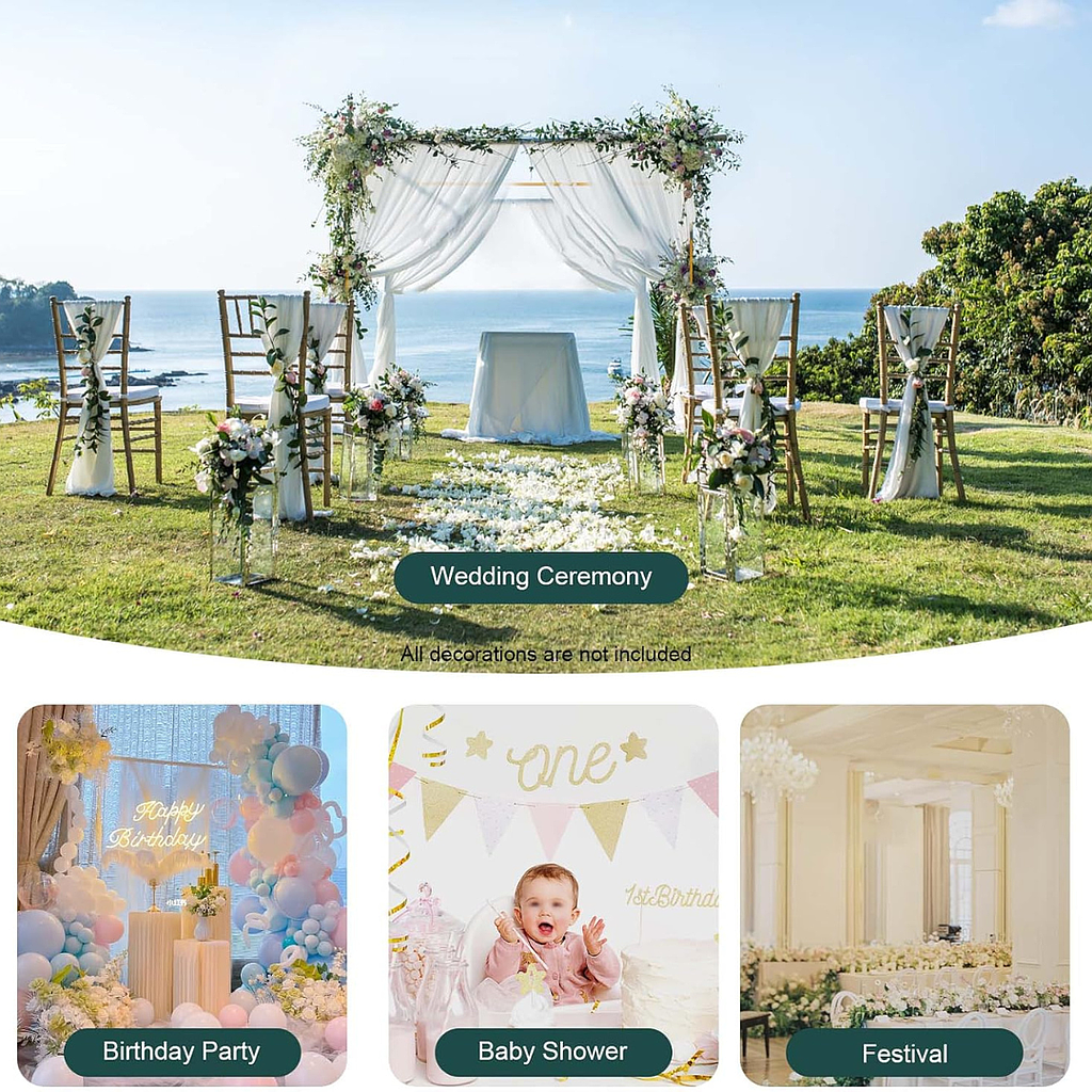 🥳Arco cuadrado para decoraciones🥳