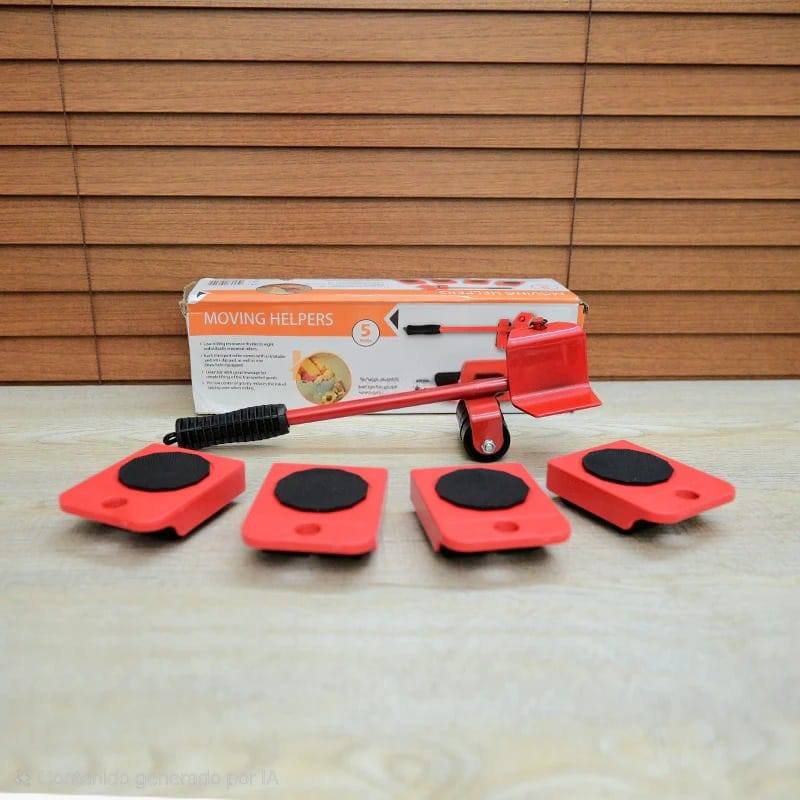 🏡  Kit de Ruedas para Movimiento 🏡
