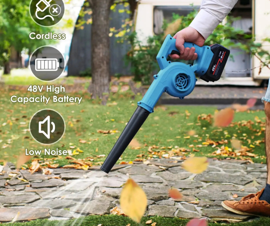 🏡Soplador De Hojas 2 en 1 De 48V🍃