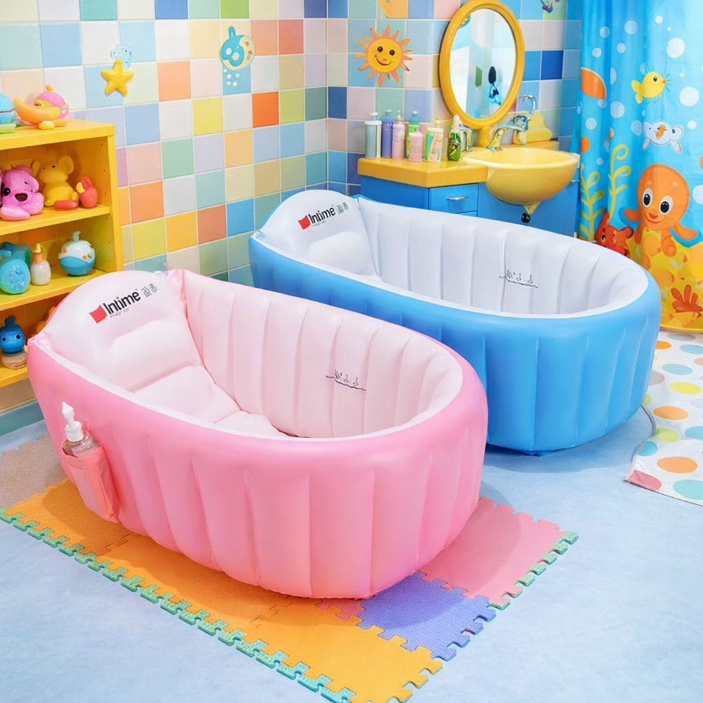 🛀Bañera Inflable Para Bebés🏡