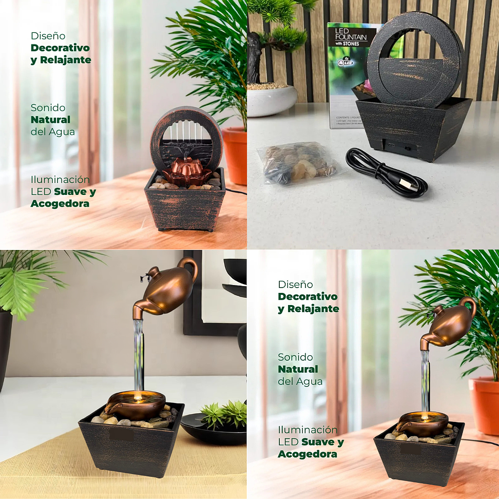 🌾Mini fuente decorativa🌾