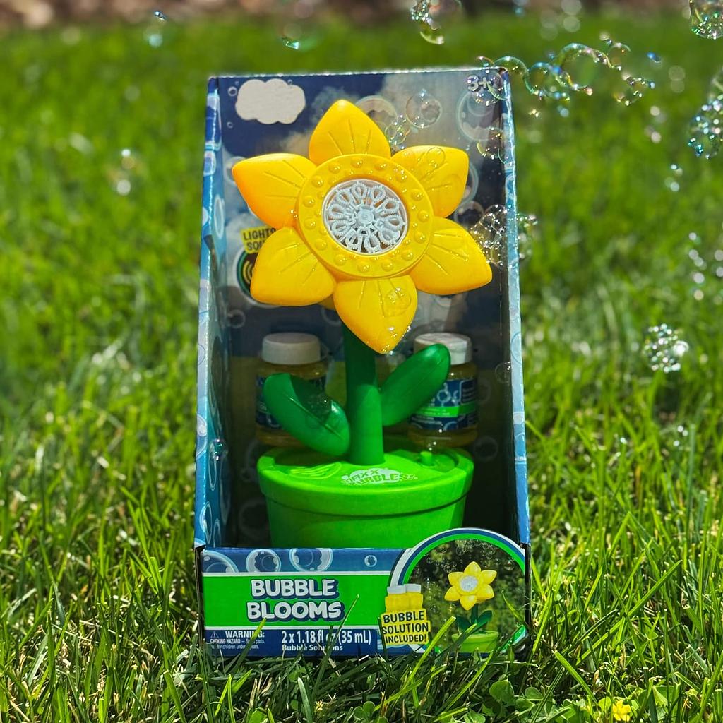 🌷Flor mágica para burbujas🌼