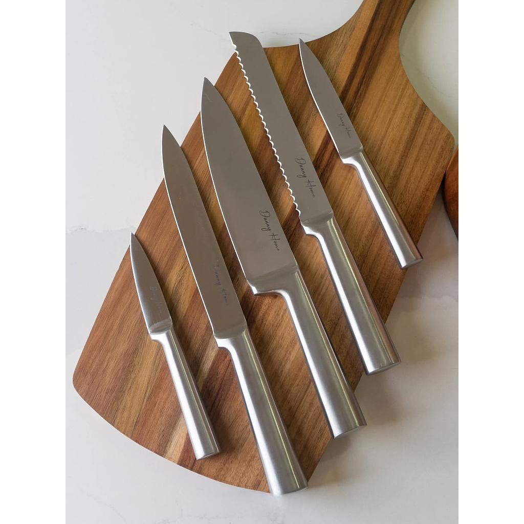 🔪 Set de 5 cuchillos Inox🔪
