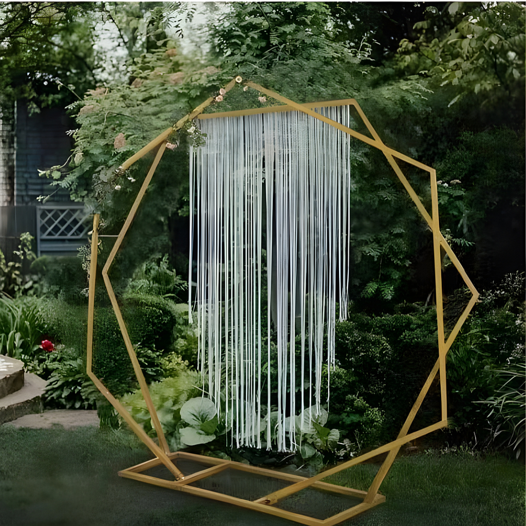 🌸 Arco geométrico para eventos 🌸