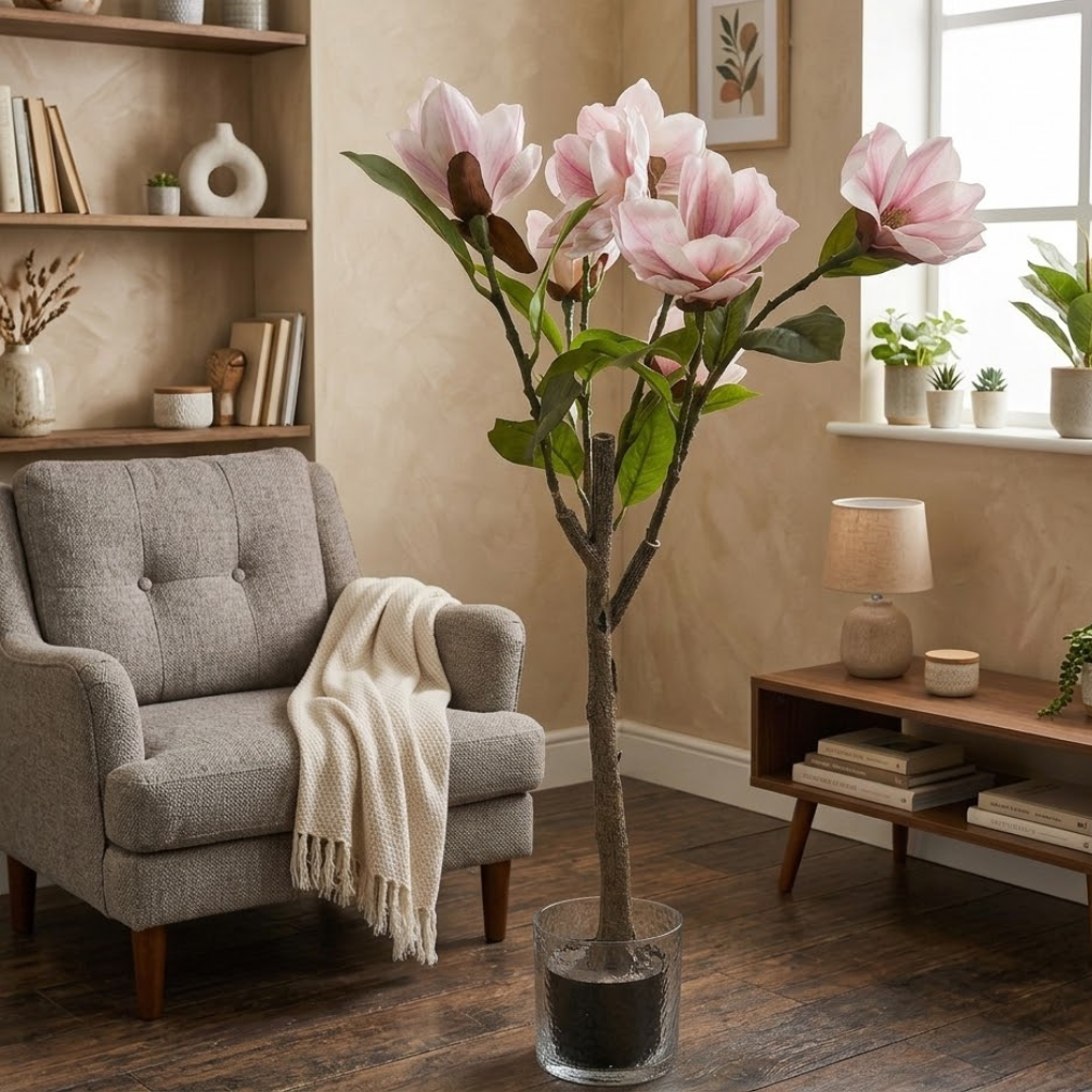 🌸Árbol de Magnolia Artificial Decorativo🌸