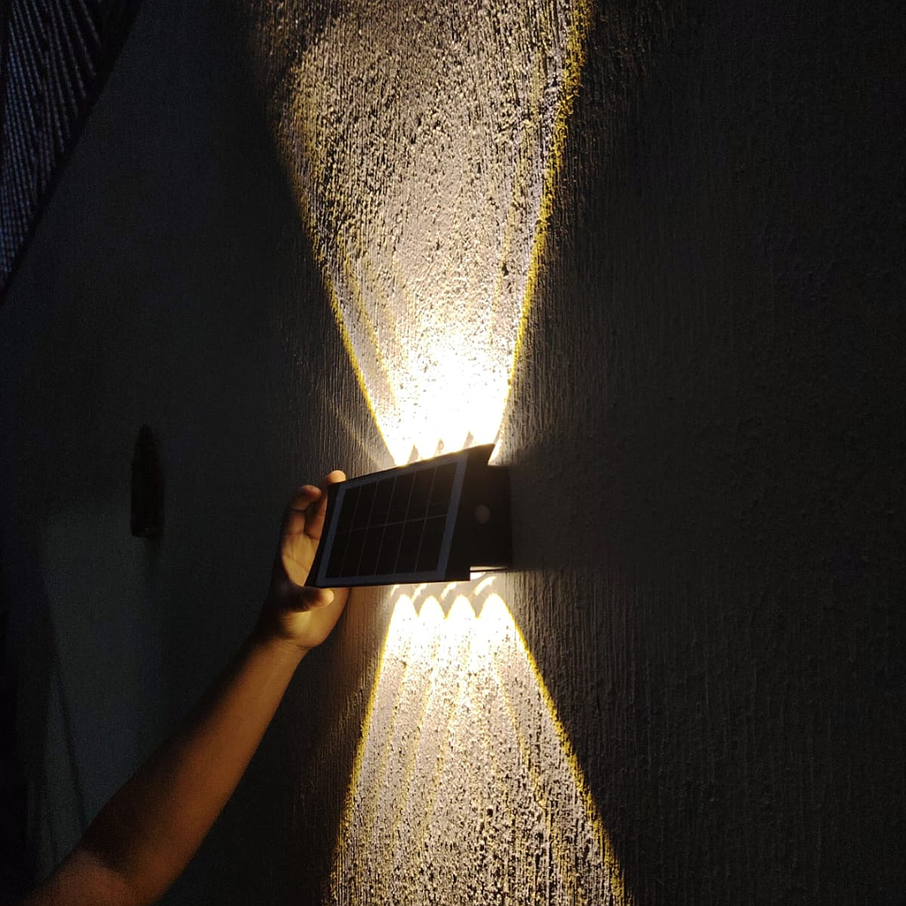 🌞Panel decorativo con luz solar 🏡