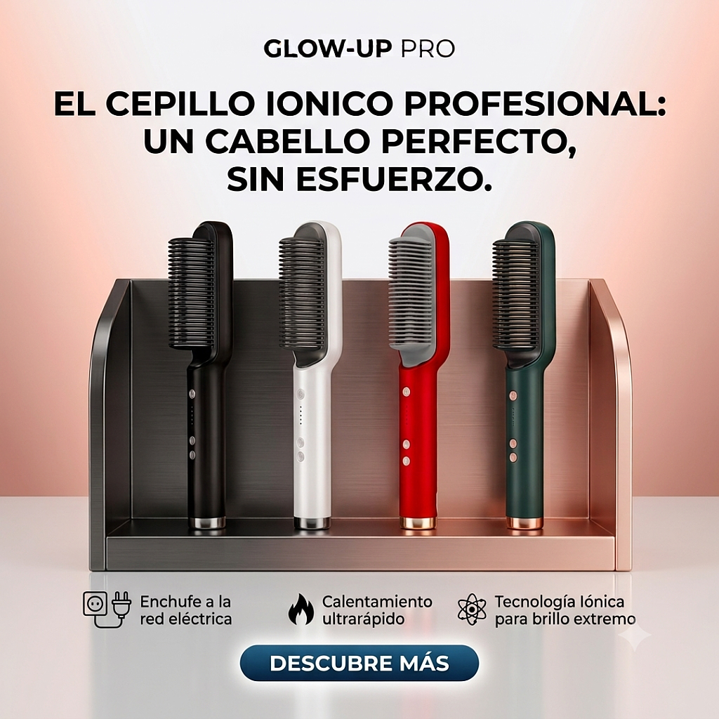 👩🏻‍🦰Peine Iónico 2 en 1 profesional👩🏻‍🦰