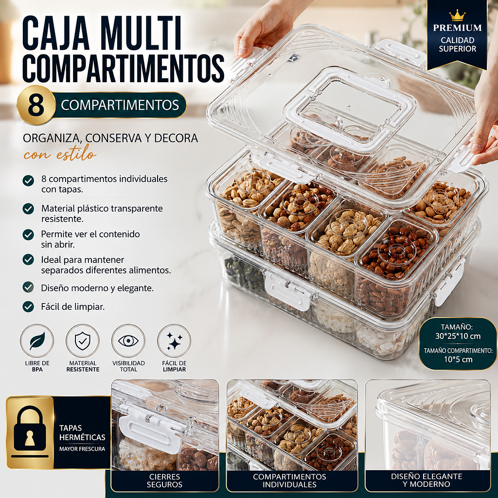 🍭Caja Multi Compartimentos🍭