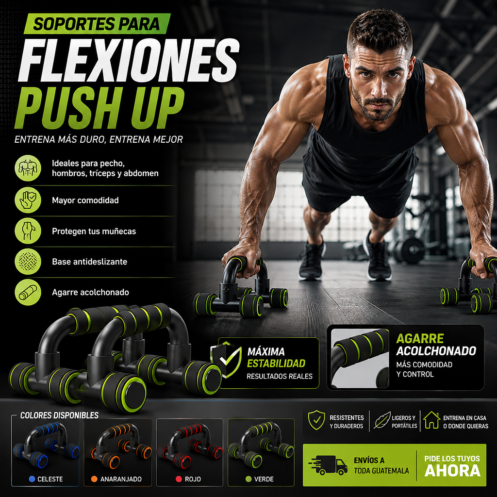 💪Soportes para flexiones Push Up💪