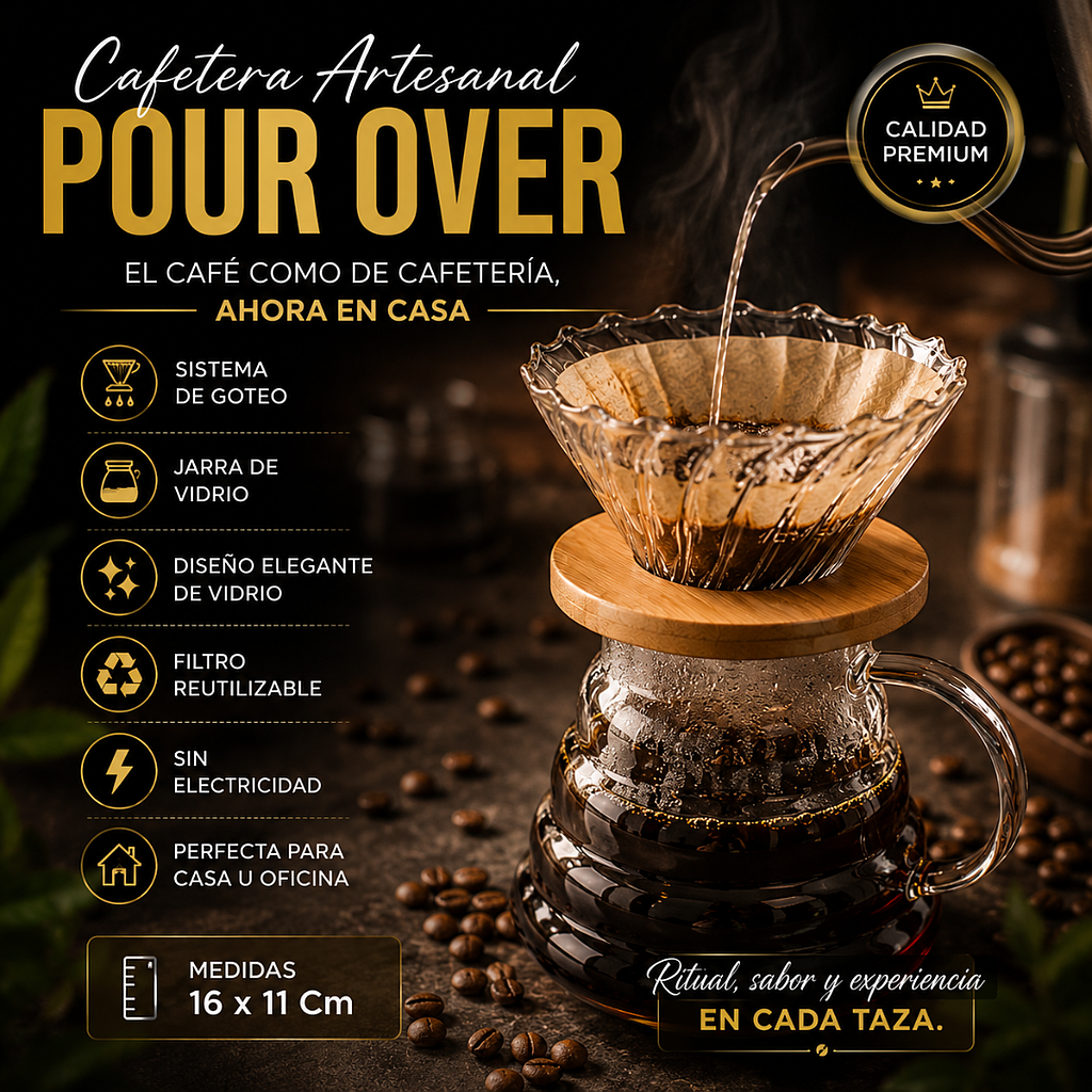 ☕️Cafetera Artesanal Pour Over☕️
