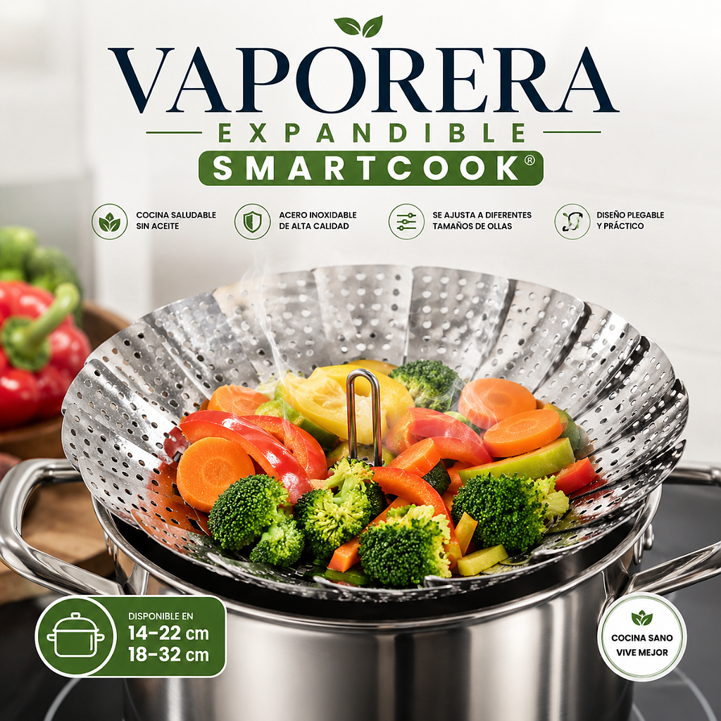 🥘Vaporera Expandible SmartCook🥘