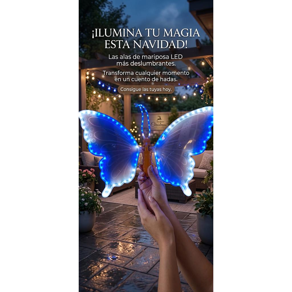 ✨Decoracion de Mariposa LED 🦋