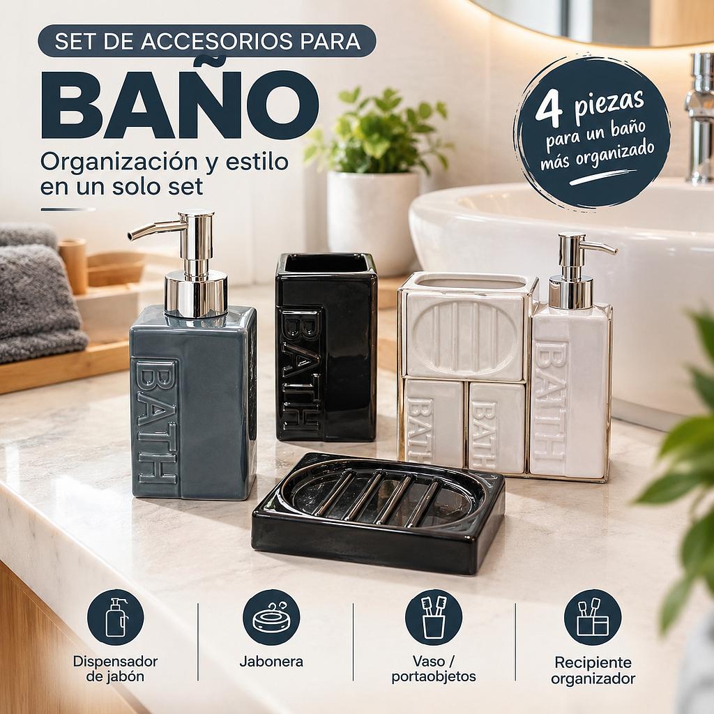🛀 Set de Baño BATH Elegance 🛀