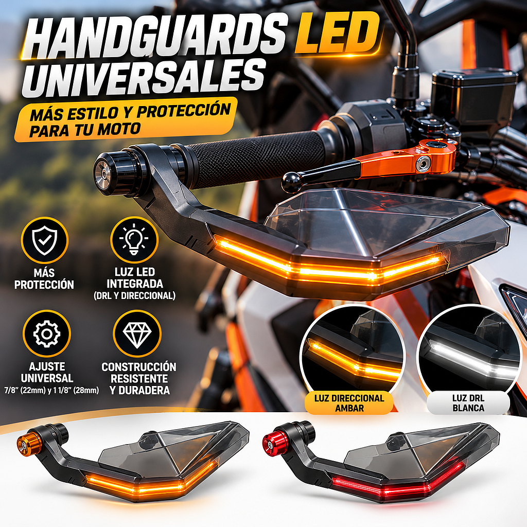 🏍️Cubre Manos para Moto 🏍️