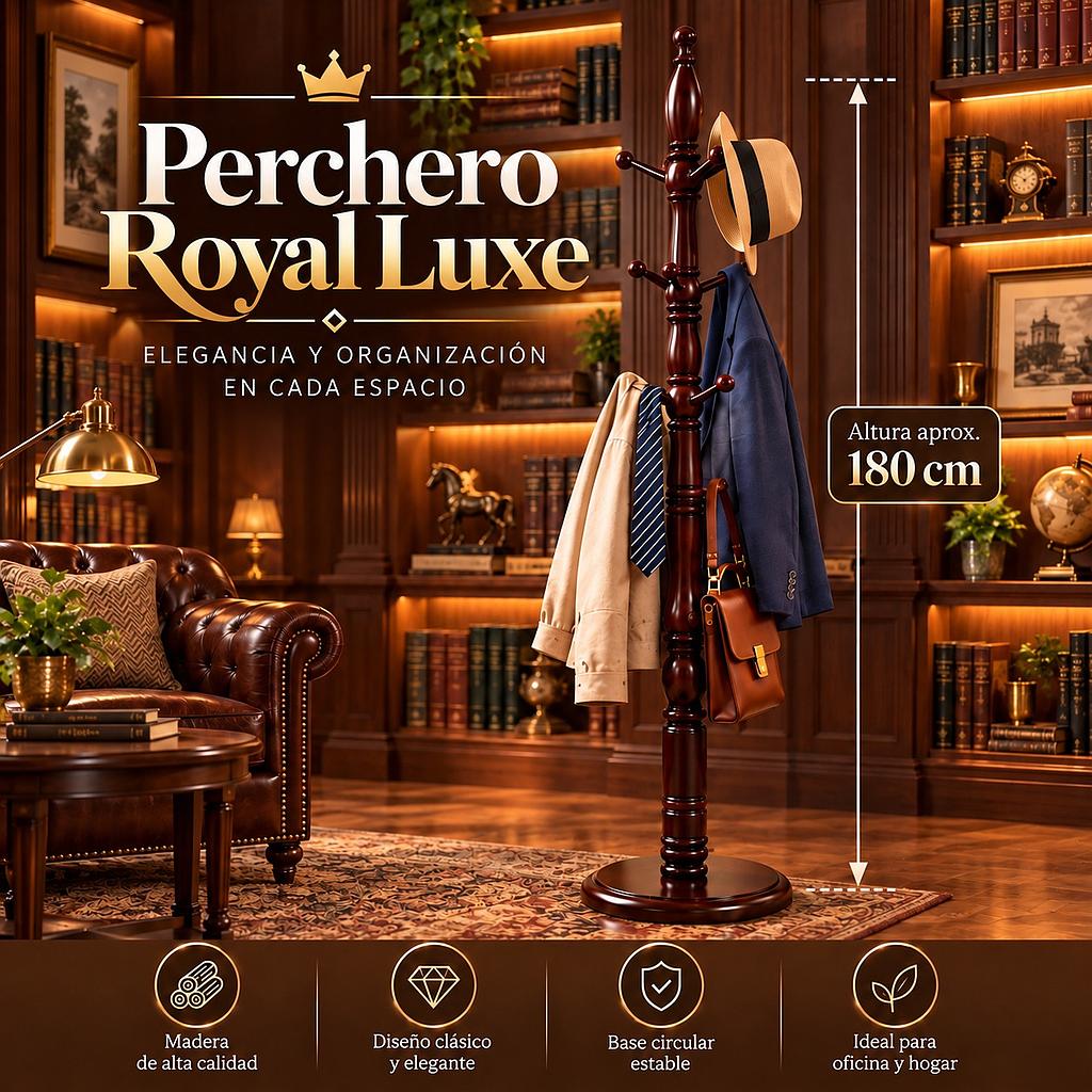 🌇 Perchero Royal Luxe 🧑‍💼