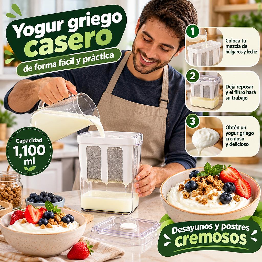 🍶Filtro y contenedor para búlgaros🍶