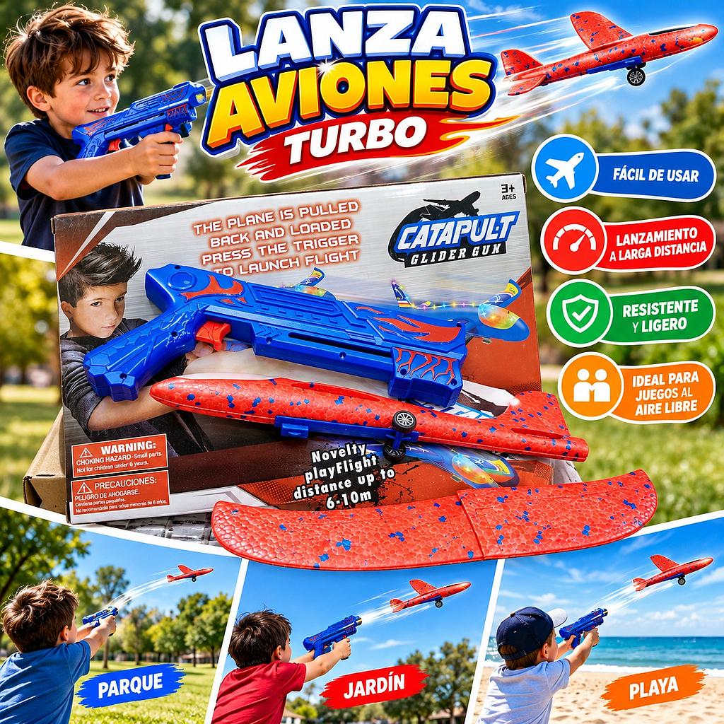 👧Lanza Aviones Turbo👦