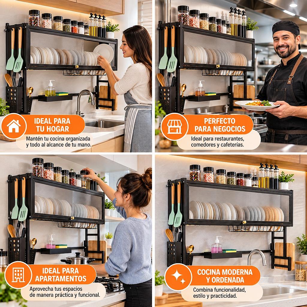 🍽️Rack Organizador De Cocina🍽️