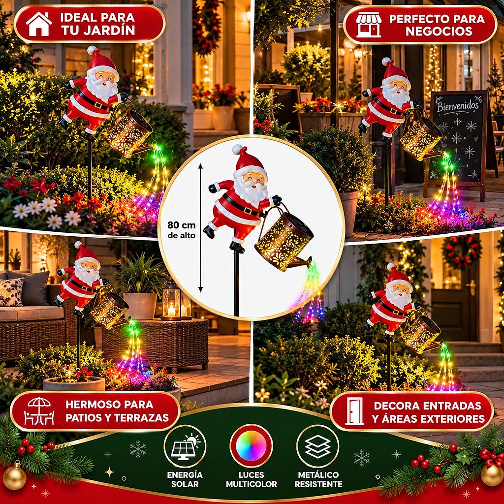 🎅Santa Claus Solar Para Jardín🎅