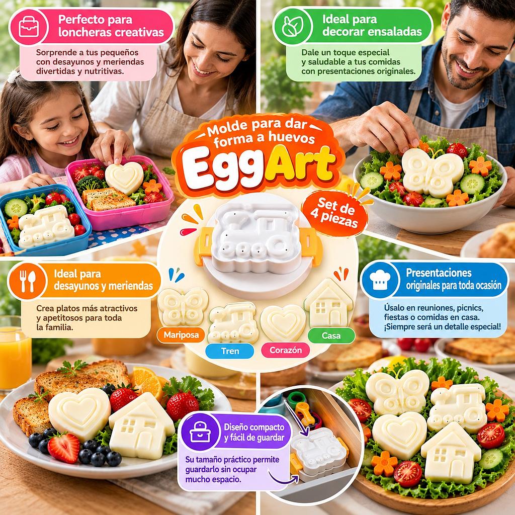 👦Set de Moldes EggArt👧