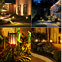 6 Antorchas Solares LED Para Jardín